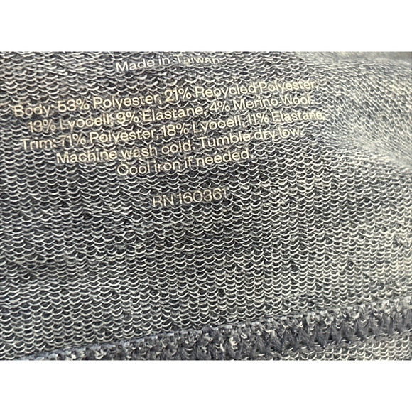 Ministry of Supply Womens Size XS Blue Fusion Terry Cardigan Pockets NWT - Picture 8 of 8